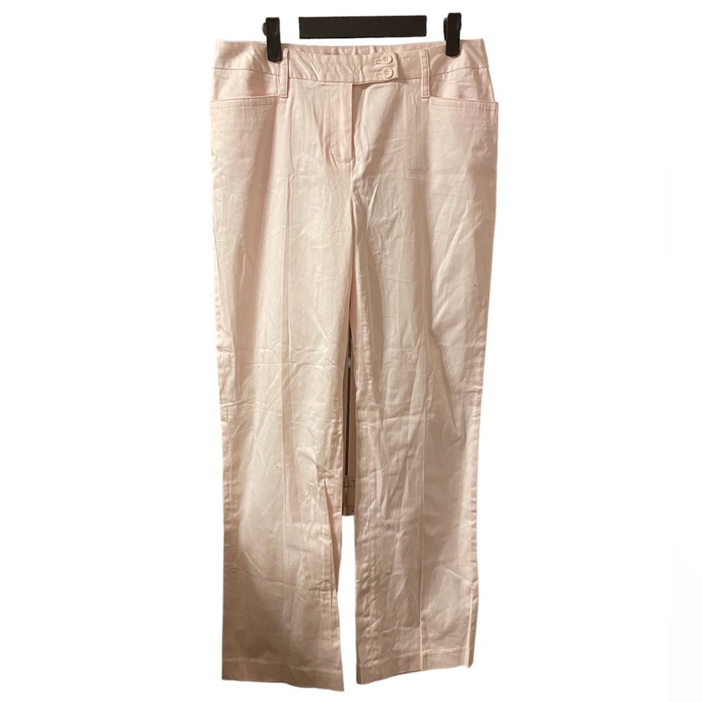 NWT GRACE ELEMENTS PALE PINK BOOTCUT TROUSER PANTS